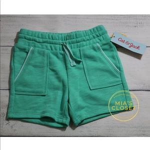 NWT Cat & Jack Soft Green Shorts